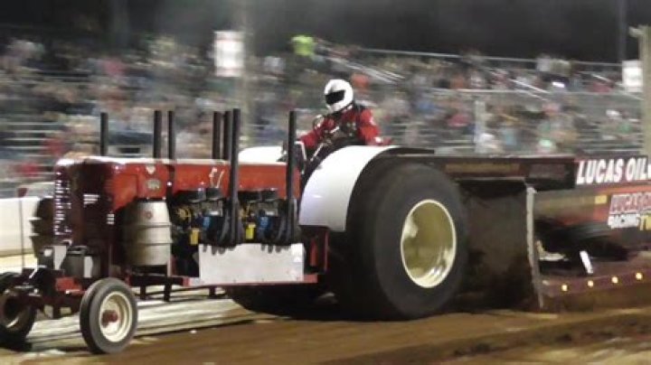 NTPA Legends Tractors Pulling At The Buck YouTube