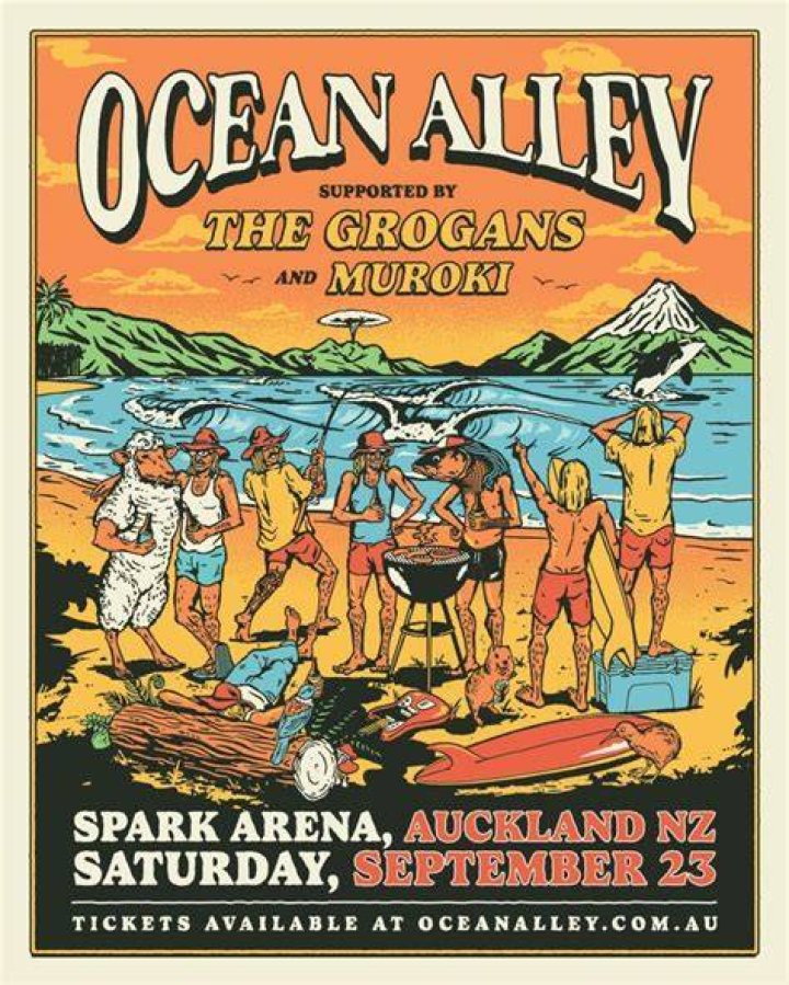Ocean Alley Add The Grogans & Muroki to Spark Arena Show This September