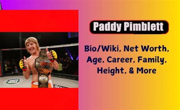 Paddy Pimblett Height, Biography, Age, Career, Parents, Net worth