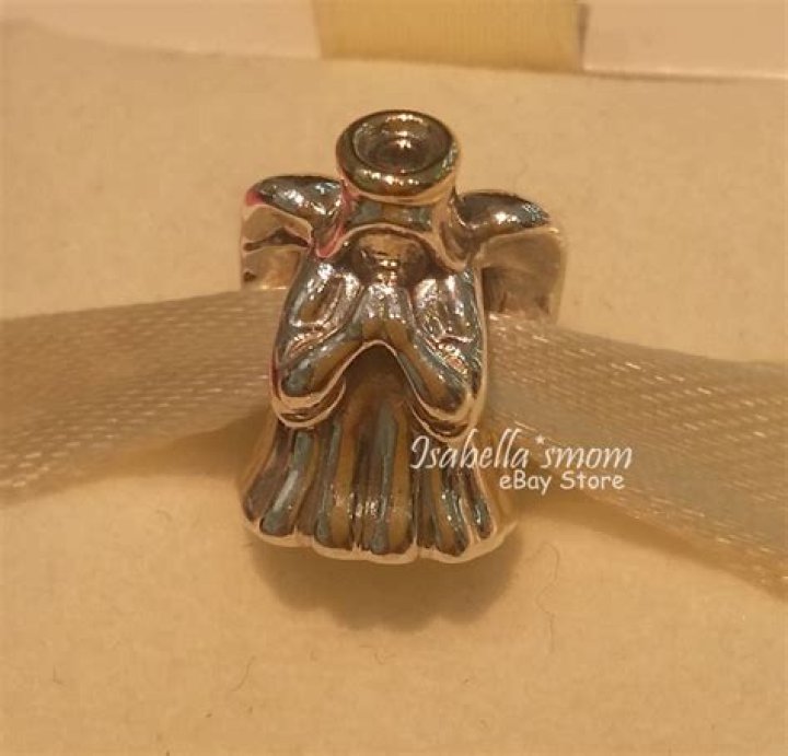 Pandora Divine Angel Silver S925ALE Charm 791770 A32 Etsy