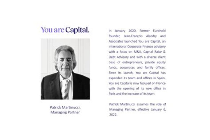 Patrick Martinucci You Are Capital