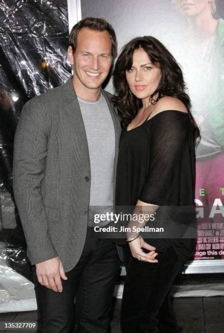 Patrick Wilson and wife Dagmara Dominczyk at the premiere of THE