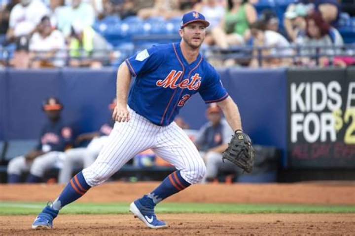 Pete Alonso era with the New York Mets starting now