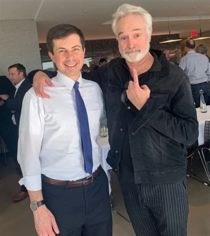 Pete and Bradley Whitford (Josh Lyman from The West Wing) r/Pete