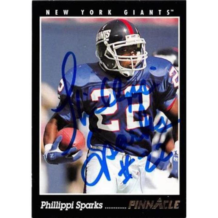 PHILLIPPI SPARKS New york giants, Football helmets, American football