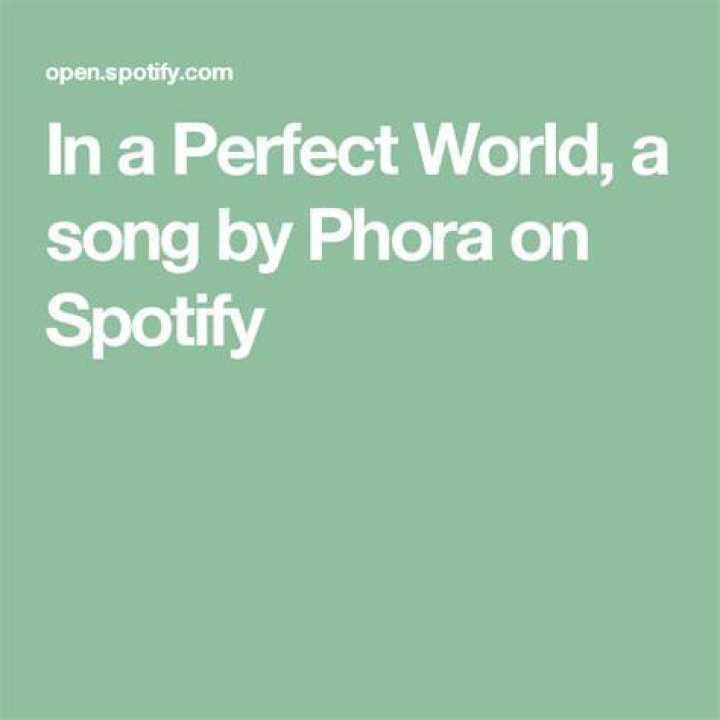 Phora on Spotify