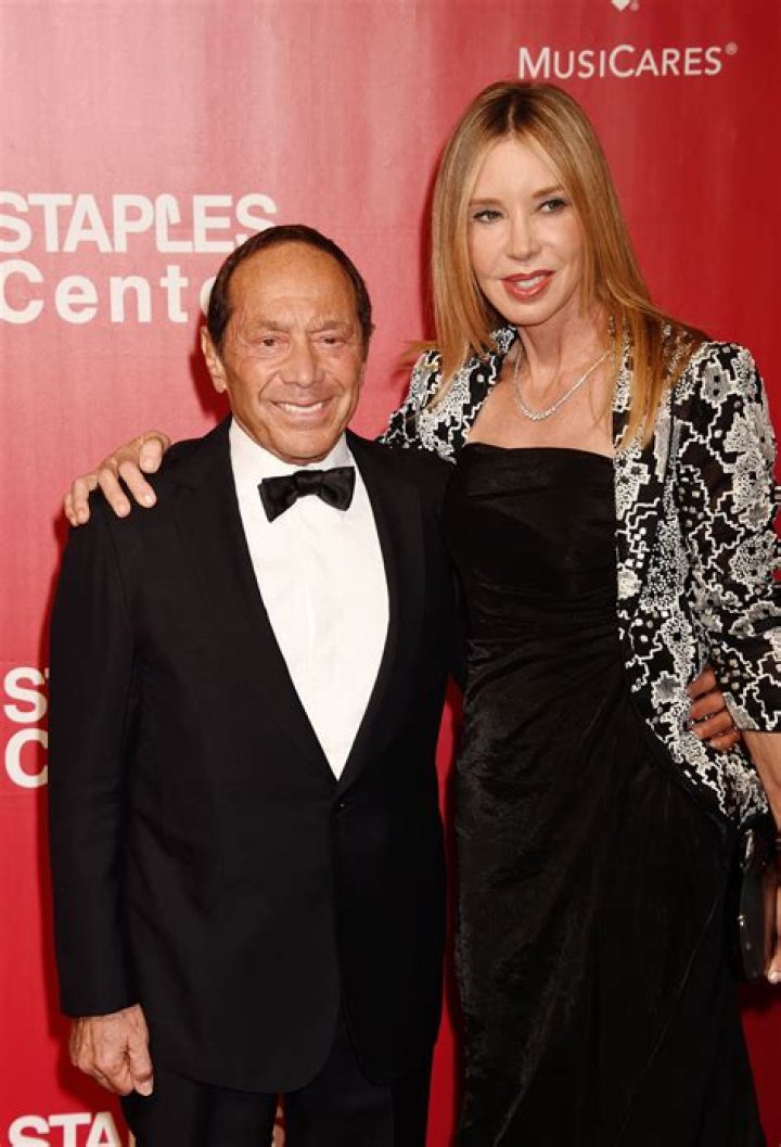 Photo Paul Anka and Lisa Pemberton attend the MusiCares Person of the