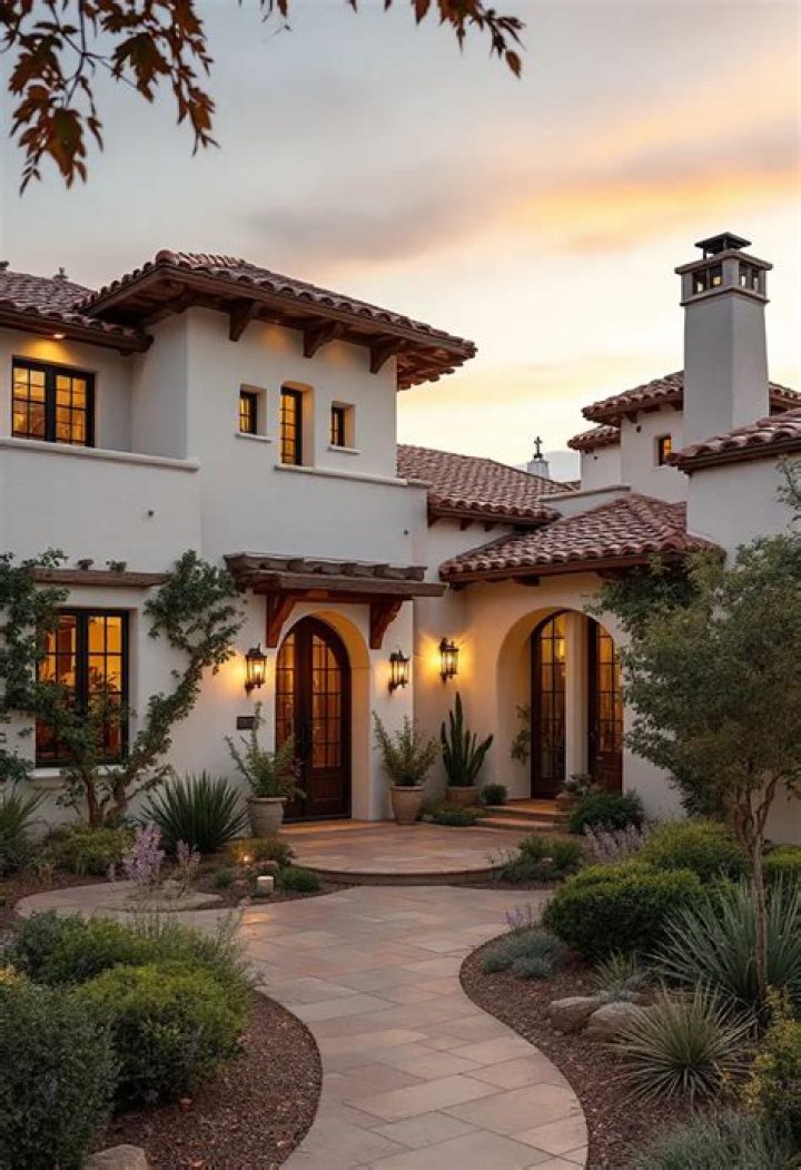 Pin on Spanish style houses