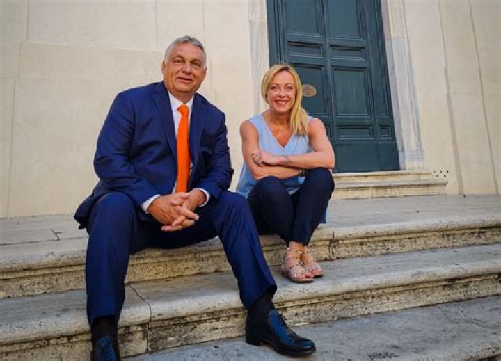 PM Orb&aacute;n Meets Fratelli d'Italia Leader in Rome Hungary Today