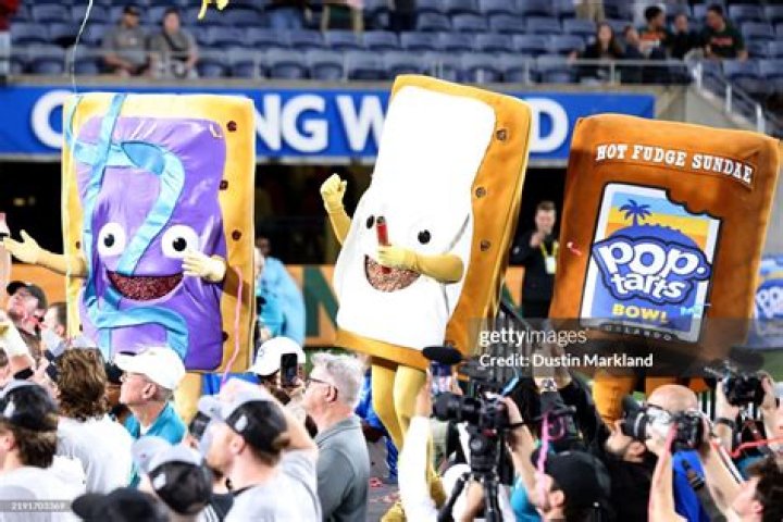 PopTarts Bowl Kansas State's first edible PopTarts mascot sparks