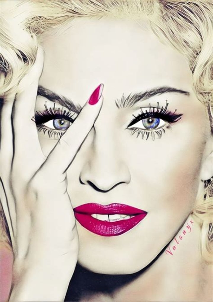 Portrait of Madonna Madonna Art, Pop Singers, Pop Rocks, Fantasy Art
