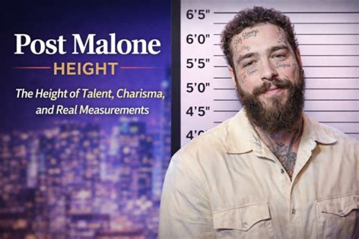 Post Malone Height (Proof & Visual Comparisons) Heartafact