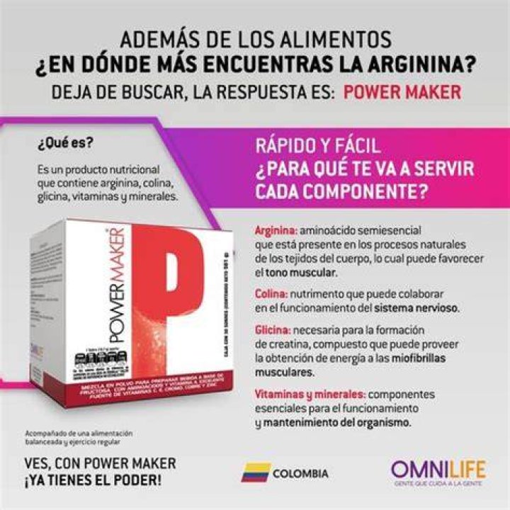 POWER MAKER DE OMNILIFE Alcira Vital