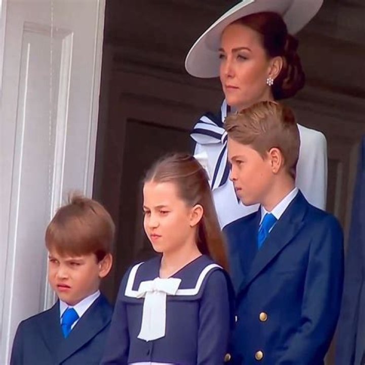 Prince Louis Unimpressed royal steals show at RAF Fairford