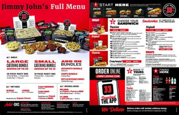 printable jimmy johns menu PrintableTemplates