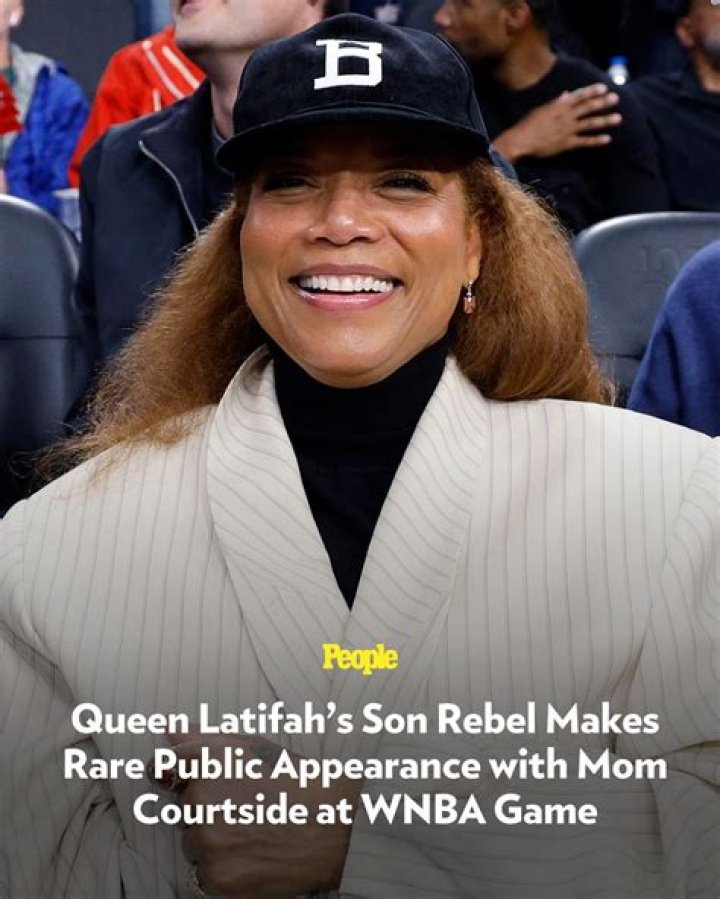 Queen Latifah & Son Rebel Seen In First Photos Hollywood Life