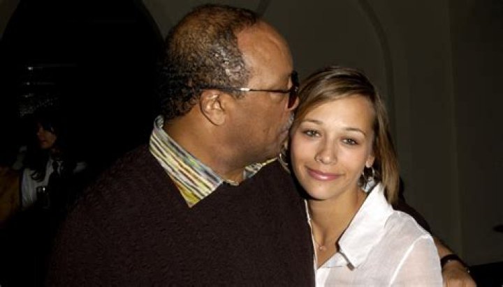 Quincy Jones & Rashida Jones from Grammys 2016 Party Pics E! News
