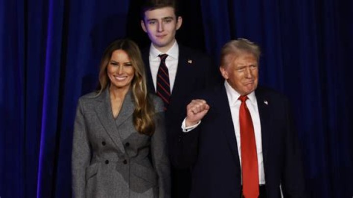 Rare photos of Barron Trump as a kid show Melania & Donald enjoying