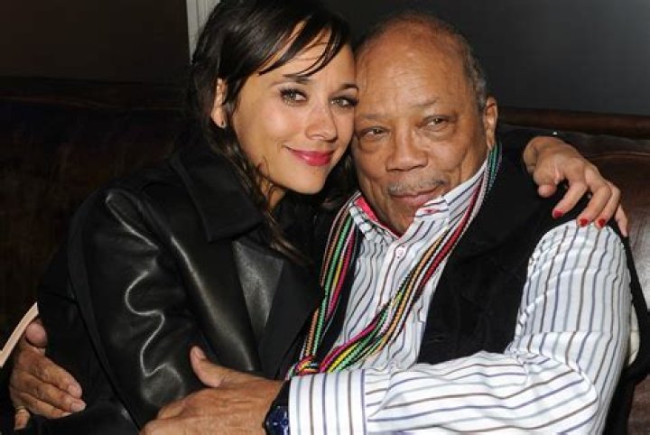 Rashida Jones and her dad, Quincy. r/pics