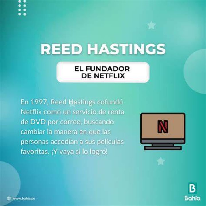 Reed Hastings, el fundador de Netflix, una vida entre cabras