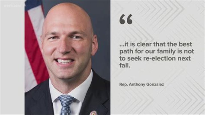 Rep. Anthony Gonzalez not seeking reeleciton