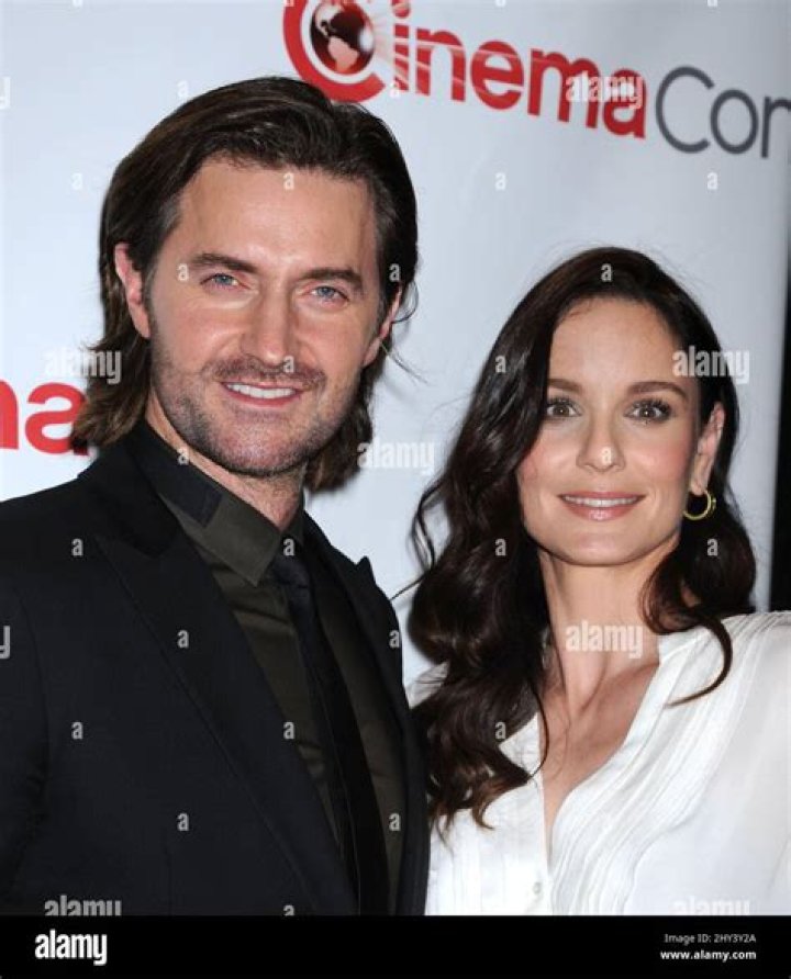 Richard Armitage and Sarah Wayne Callies attending Warner Bros at