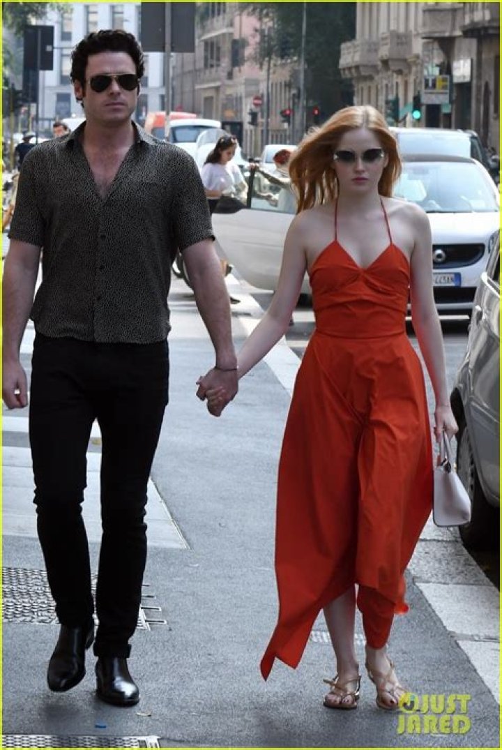Richard Madden and Ellie Bamber go to Salvatore Ferragamo MFW show
