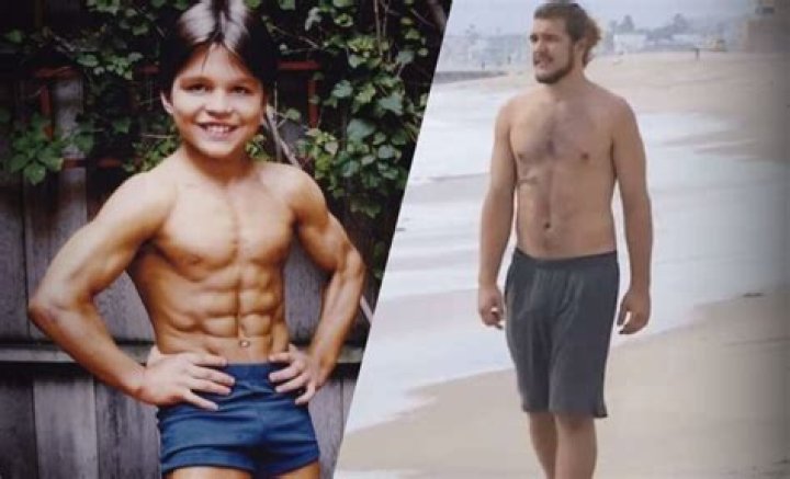 Richard Sandrak has been weight training since he could walk