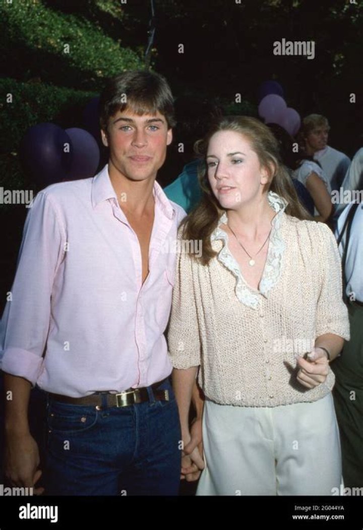 Rob Lowe et Melissa Gilbert Circa années 80 crédit Ralph Dominguez