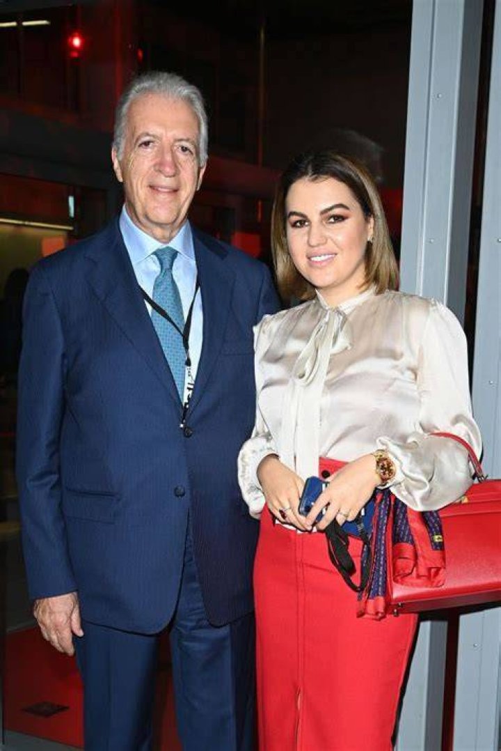 Romina Ferrari și soțul ei Piero Ferrari au făcut furori la Bahrain