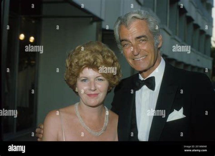 RORY CALHOUN with wife Sue Rhodes Boswell e4944 Credit Ralph Dominguez