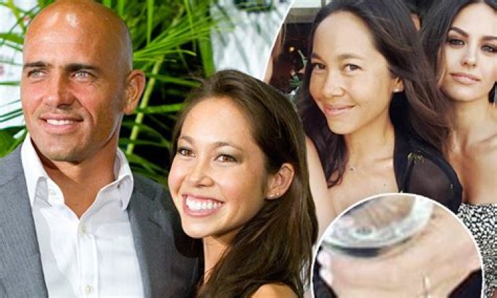 Rumours fly that surf champion Kelly Slater proposed to girlfriend