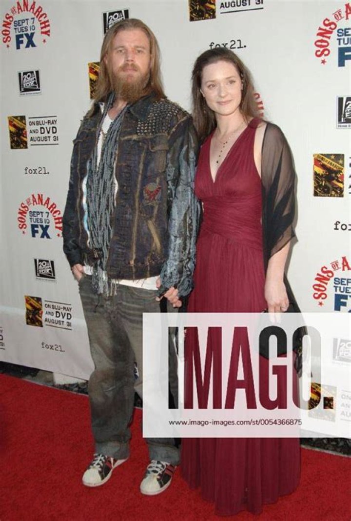 Ryan Hurst Wife Molly Cookson Editorial Stock Photo Stock Image