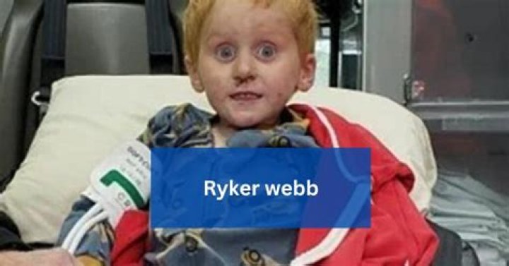 Ryker Webb, the 3yearold boy who "lived hell in life" after