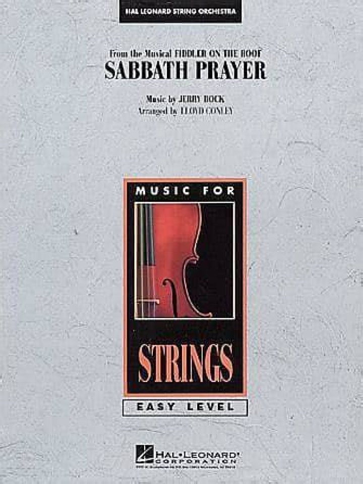 Sabbath Prayer (from Fiddler On The Roof) Sheet Music John Leavitt