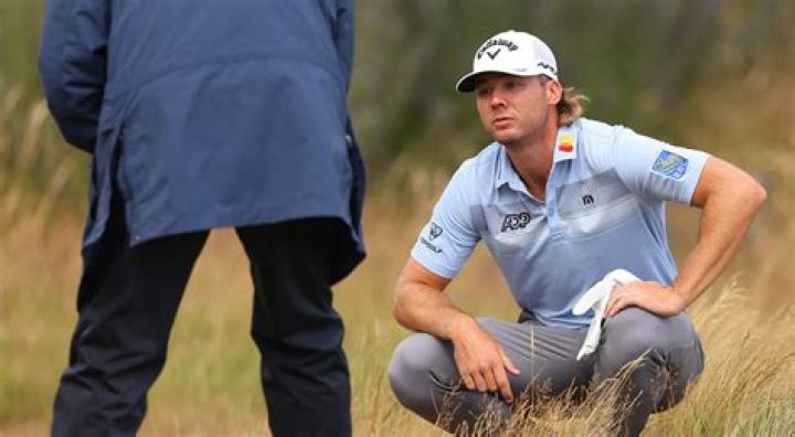 Sam Burns battles into contention after awkward bunker ruling PGA TOUR