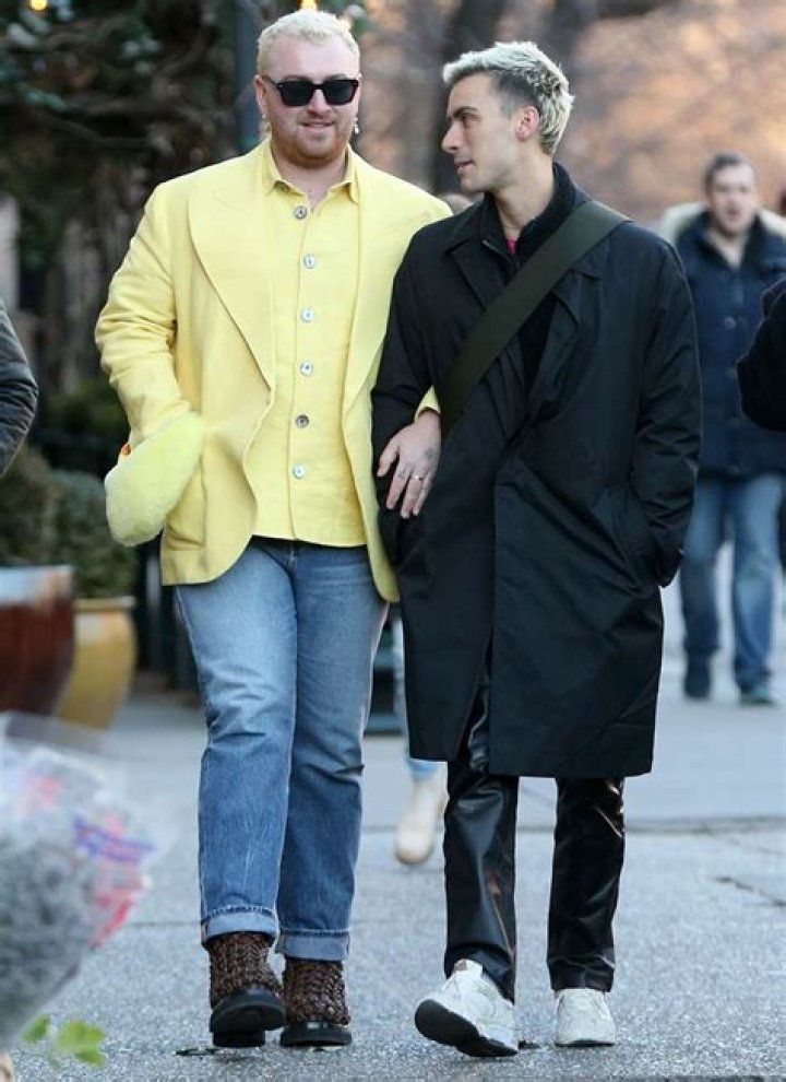Sam Smith Cozies Up to Designer Christian Cowan on N.Y.C. Stroll
