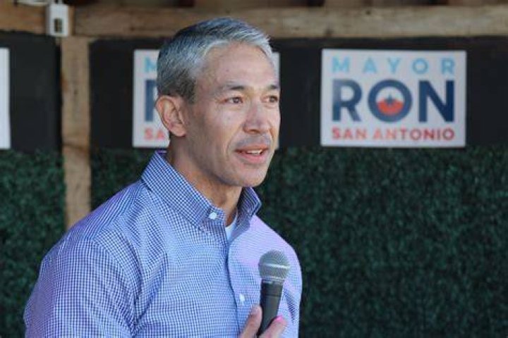 San Antonio Mayor Ron Nirenberg and wife Erika ProsperNirenberg