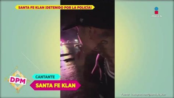 Santa Fe Klan, detenido por disparar arma; Maya Nazor clama ayuda en