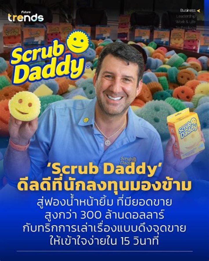 Scrub Daddy The story behind Shark Tank US&rsquo;s biggest success