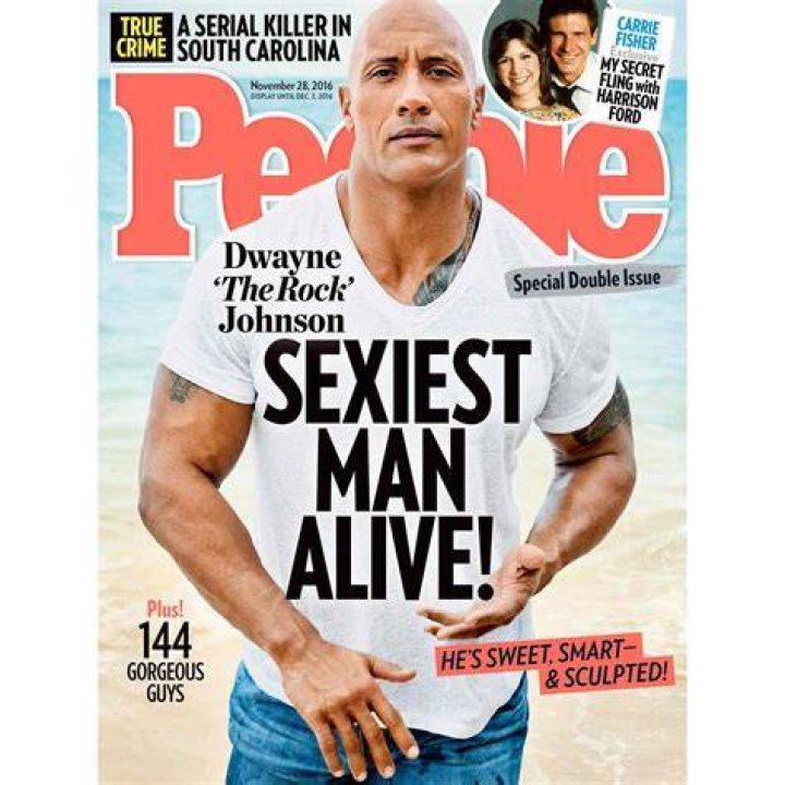 Sexiest Man Alive 2016 Dwayne Johnson on Girlfriend Lauren