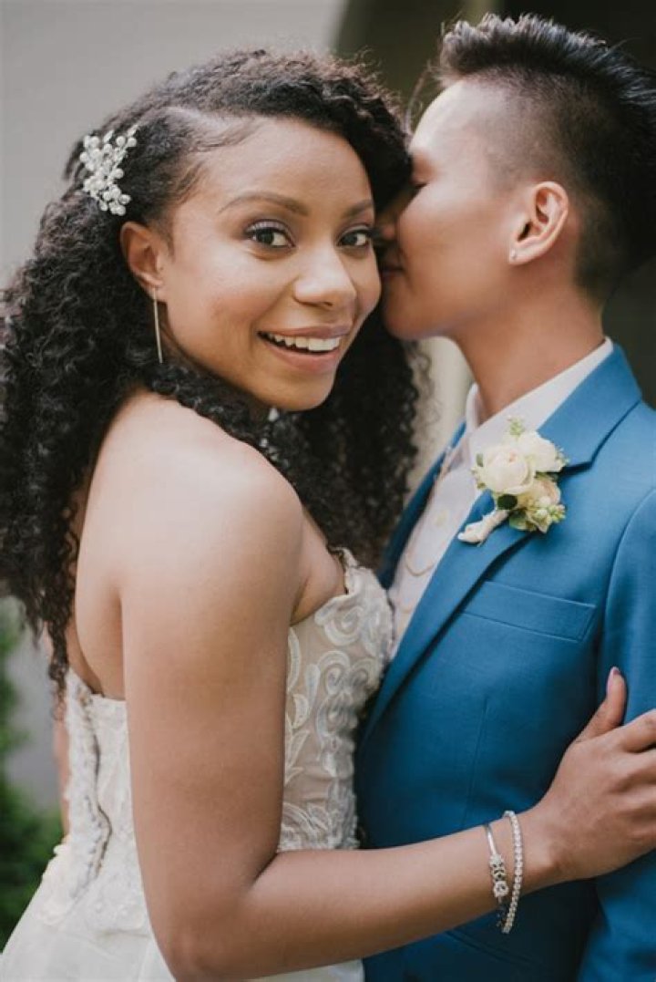 Shalita Grant and Sabrina Skau's San Francisco City Hall summer wedding