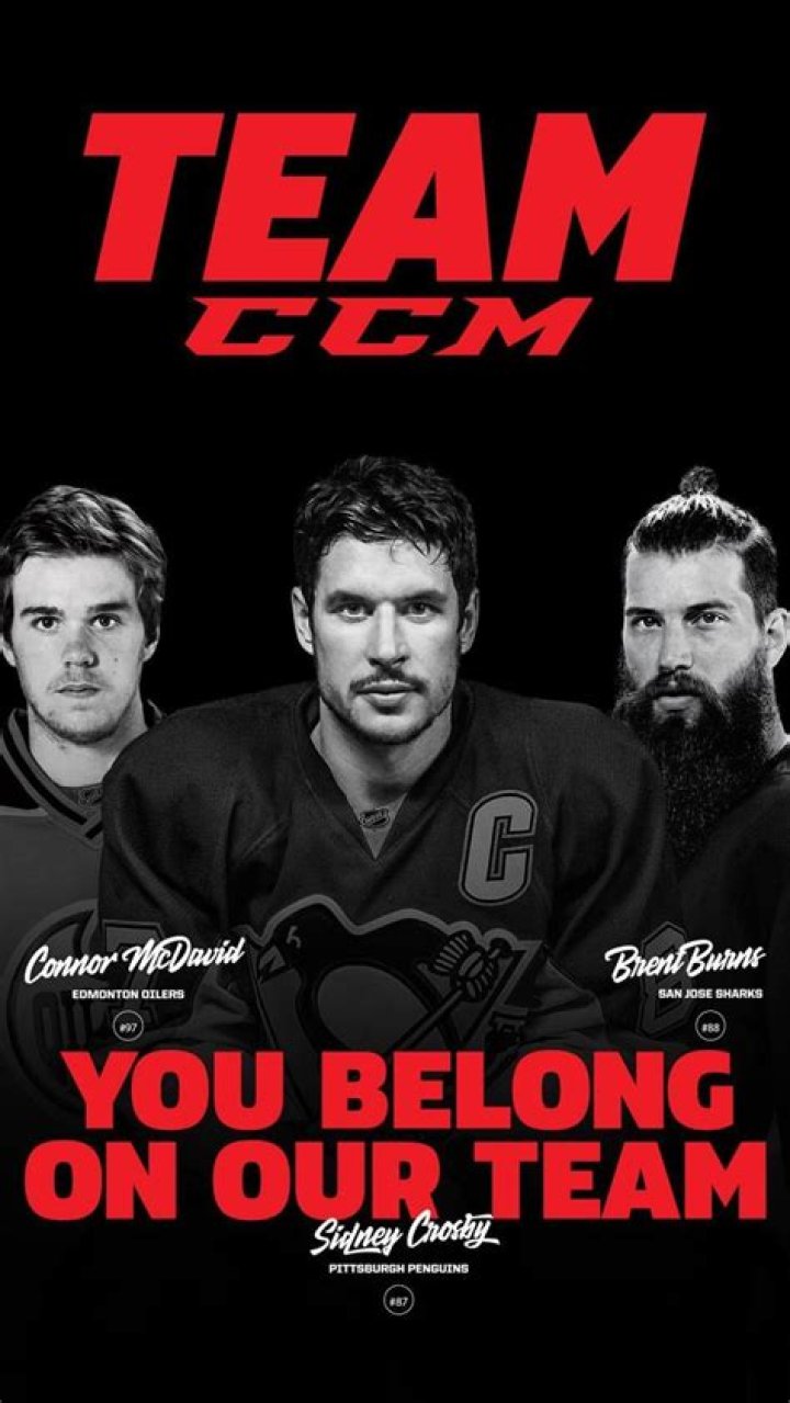 Sidney Crosby for CCM TeamCCM Hot hockey players, Penguins hockey