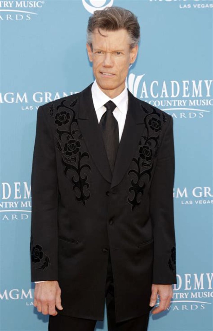 Singer Randy Travis arrives at crossroads
