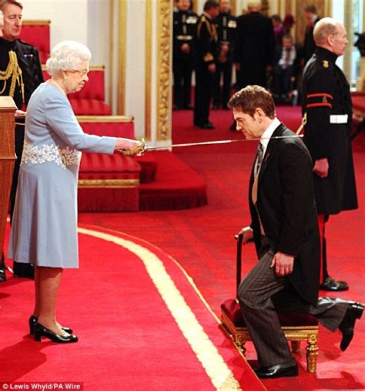 Sir Branagh declared his knighthood as the pinnacle of &iquest;one