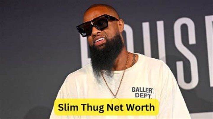 Slim Thug Age, Net Worth, Girlfriend, Family, Height and Biography
