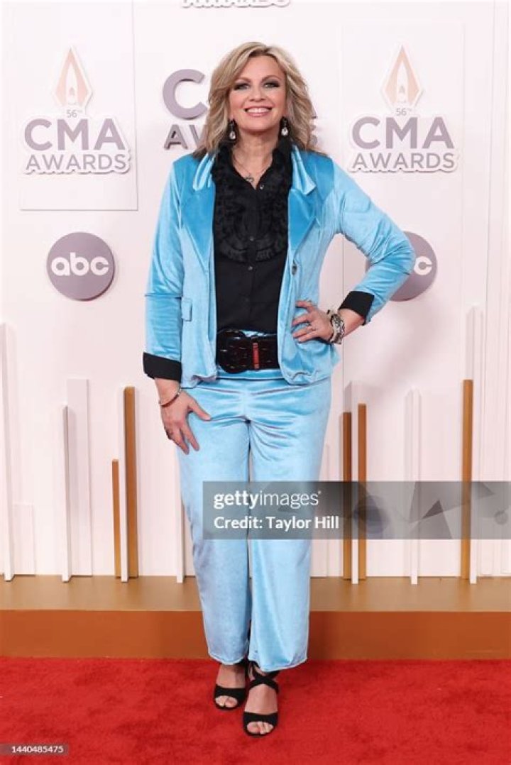 Sonya Isaacs attends the 56th Annual CMA Awards at Bridgestone Arena