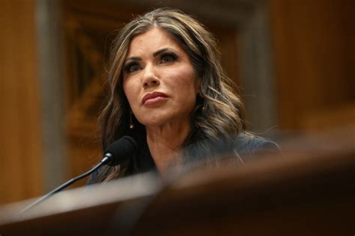 South Dakota Governor Kristi Noem looks unrecognizable in throwback pic
