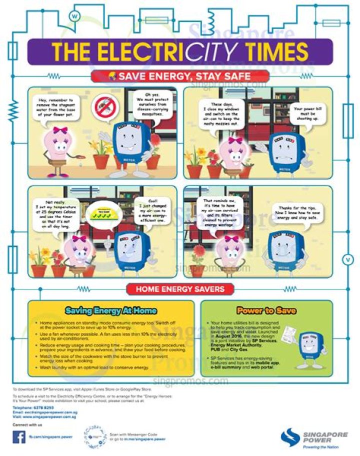 SP Services to decrease electricity tariffs by 1.10 cent (4.7) per kWh