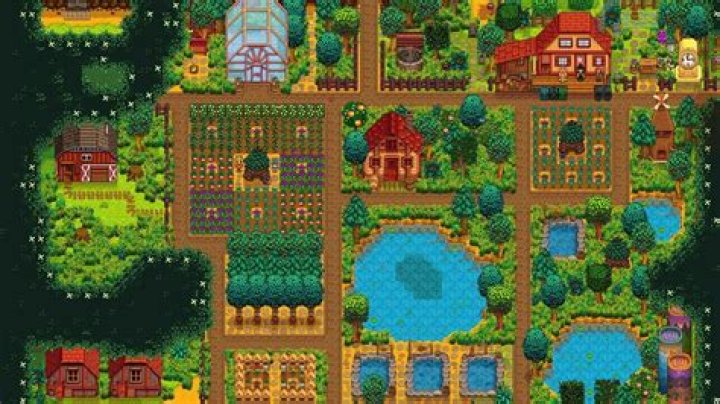STARDEW VALLEY FOREST FARM TOUR AND GINGER ISLAND WITH JAPANESE STYLE